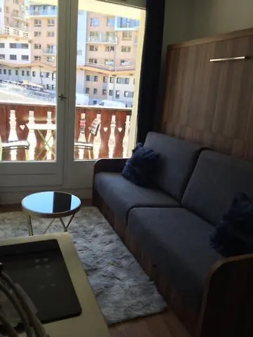 Apartmán Studio Cabine Chalet Club III Entierement Renove Tignes
